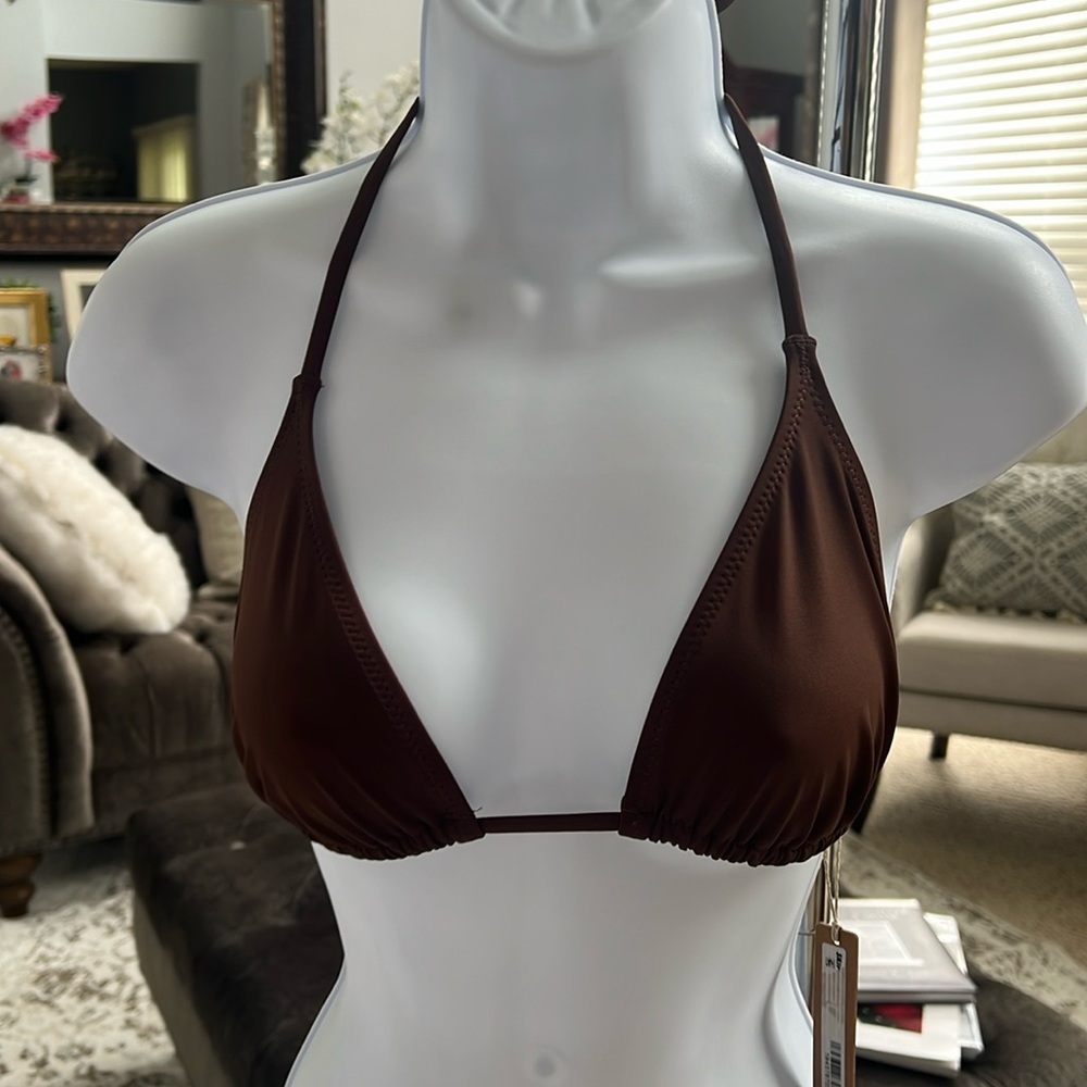 Skims triangle bikini top Cocoa